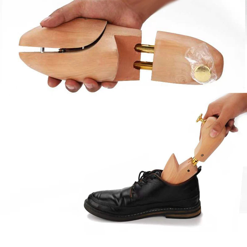 Skoblock - Justerbar Skoform i Trä