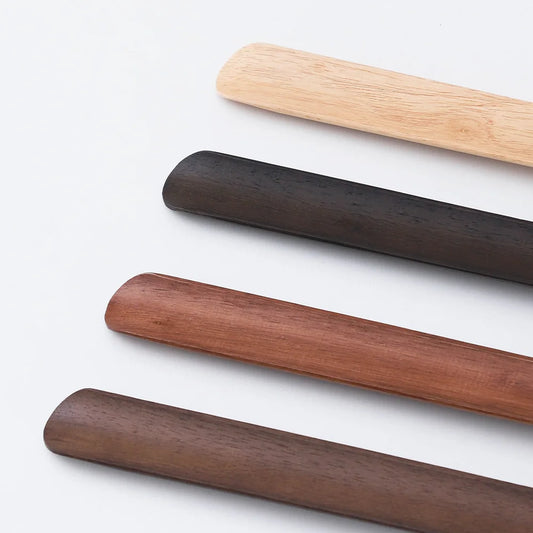 Premium Skohorn - Bokträ 55cm Långt Handtag